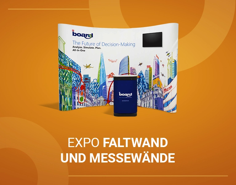 Faltbare Messewände