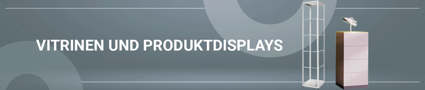 Vitrinen und Produktdisplays