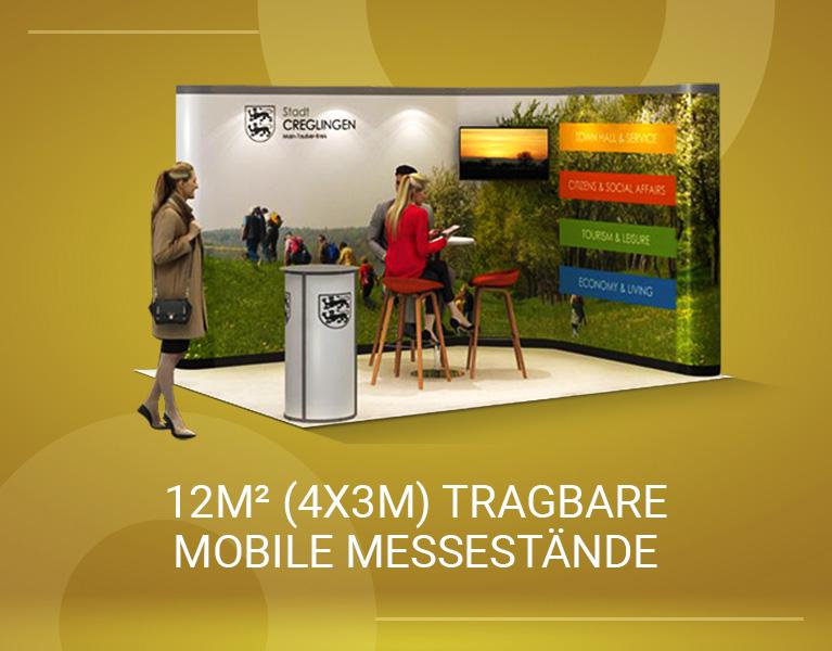 4x3 Mobiler Messestand 12 m2