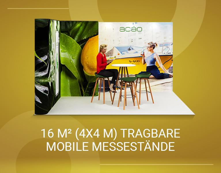 4x4 Mobiler Messestand 16 m2